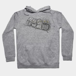 owl line Hoodie